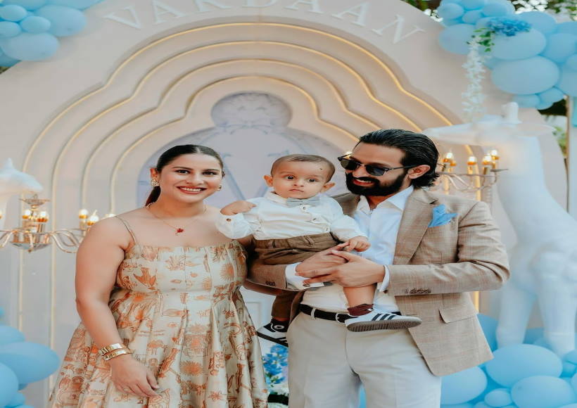 विक्रांत मैसी ने बेटे वरदान का पहला जन्मदिन सेलिब्रेट किया