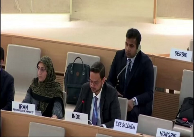 संयुक्त राष्ट्र में भारत के स्थायी मिशन के पहले सचिव,क्षितिज त्यागी (तस्वीर क्रेडिट@anku_chahar)