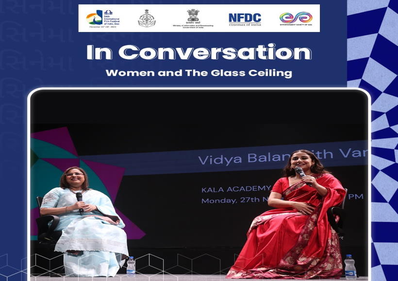 विद्या बालन IFFI गोवा में (चित्र साभार IFFIGoa "X")