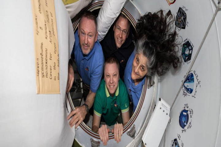 सुनीता विलियम्स (तस्वीर क्रेडिट@omkarchaudhary)