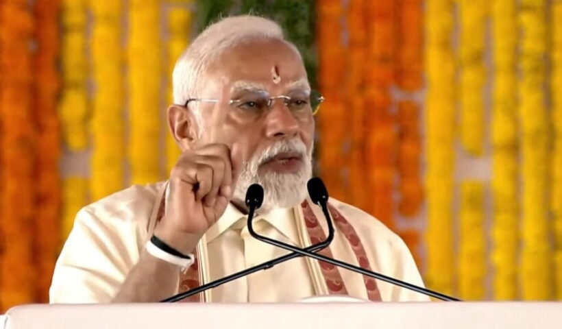 प्रधानमंत्री नरेंद्र मोदी (तस्वीर क्रेडिट@BJP4MP)