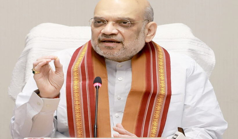 केंद्रीय गृह मंत्री अमित शाह (तस्वीर क्रेडिट@NeeluYa85999076)
