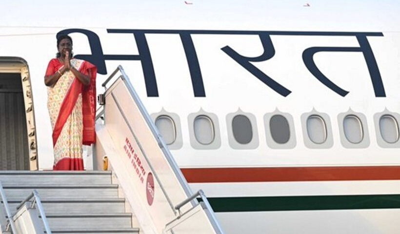 भारत की राष्ट्रपति श्रीमती द्रौपदी मुर्मू (तस्वीर क्रेडिट@Jishasajithche3)