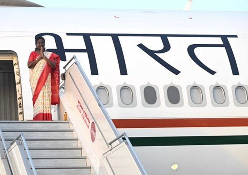 भारत की राष्ट्रपति श्रीमती द्रौपदी मुर्मू (तस्वीर क्रेडिट@Jishasajithche3)