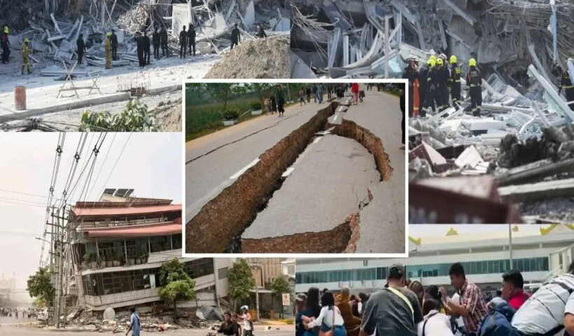म्यांमार भूकंप
