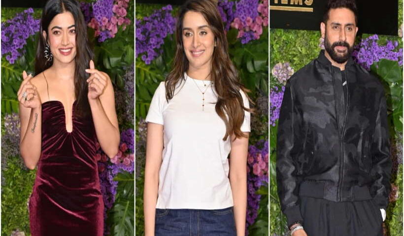 रश्मिका मंदाना, श्रद्धा, अभिषेक बच्चन