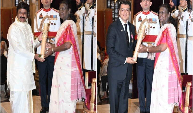 बालकृष्ण, अजित कुमार को पद्म भूषण