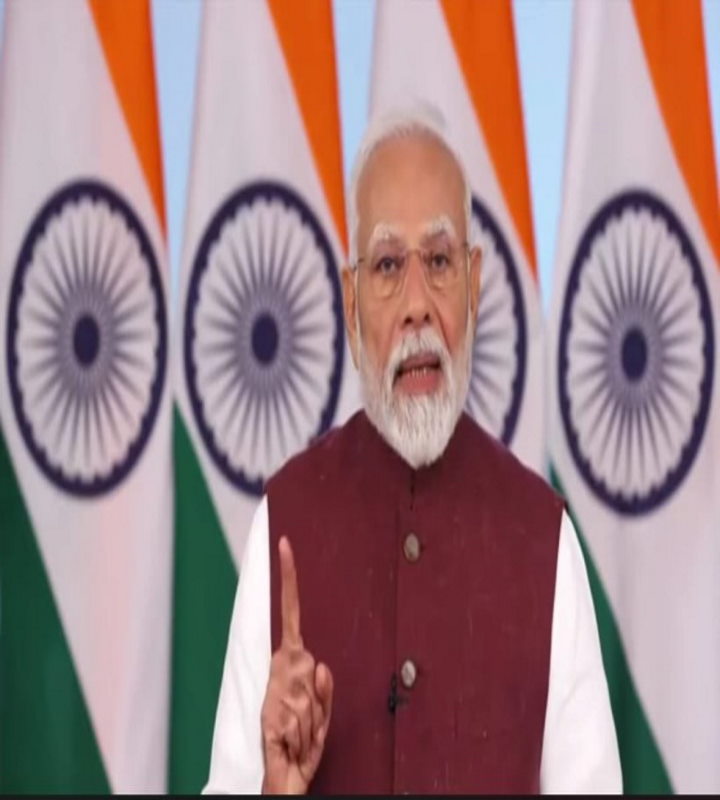 प्रधानमंत्री नरेंद्र मोदी (तस्वीर क्रेडिट@Tripathi300798)