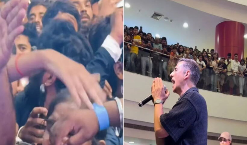 अक्षय कुमार ने पुणे मॉल में प्रशंसकों से किया अनुरोध