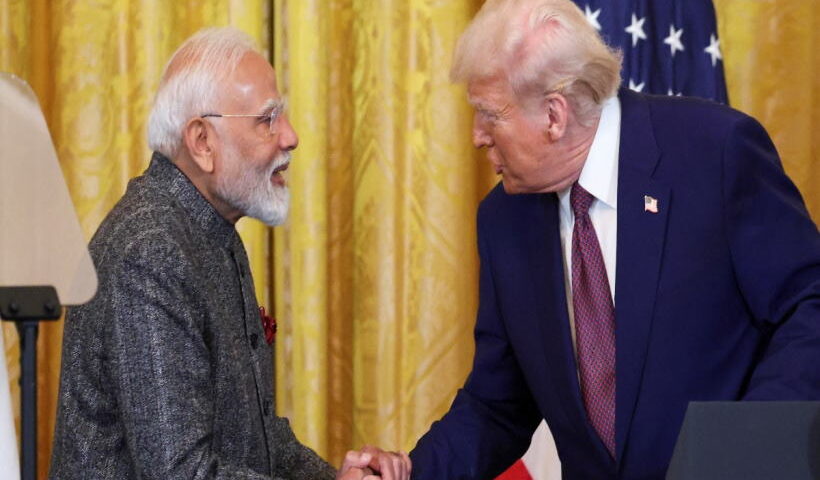 प्रधानमंत्री मोदी और डोनाल्ड ट्रंप