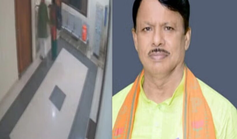 भाजपा ने गोंडा के जिलाध्यक्ष अमर किशोर कश्यप (तस्वीर क्रेडिट@hri140as)