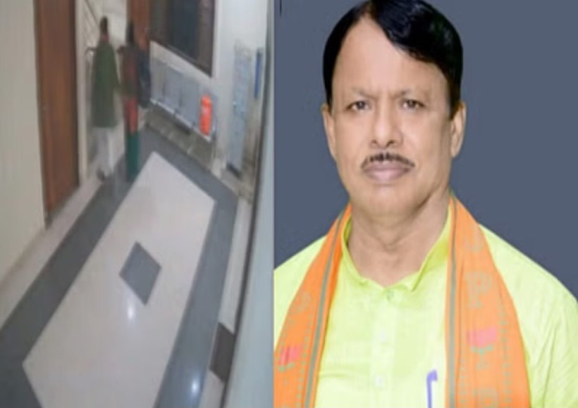 भाजपा ने गोंडा के जिलाध्यक्ष अमर किशोर कश्यप (तस्वीर क्रेडिट@hri140as)