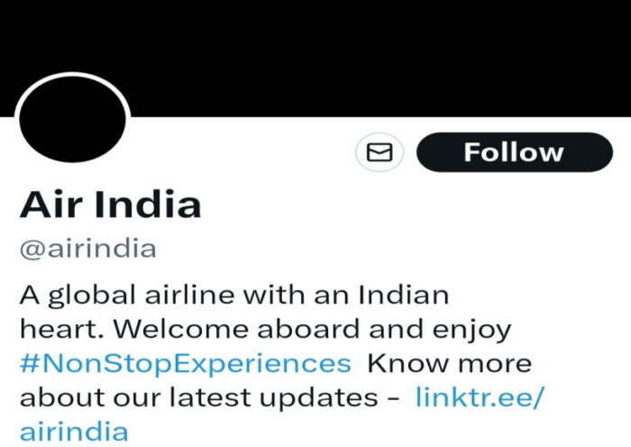 एयर इंडिया (तस्वीर क्रेडिट@aimshrim)