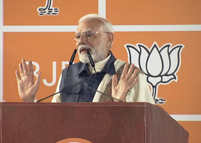 प्रधानमंत्री नरेंद्र मोदी (तस्वीर क्रेडिट@BJP4India)