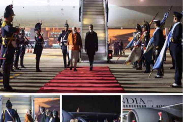 पीएम नरेंद्र मोदी की ऐतिहासिक अर्जेंटीना यात्रा (तस्वीर क्रेडिट@BJPAkashG)