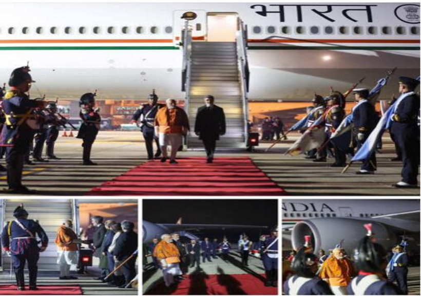 पीएम नरेंद्र मोदी की ऐतिहासिक अर्जेंटीना यात्रा (तस्वीर क्रेडिट@BJPAkashG)