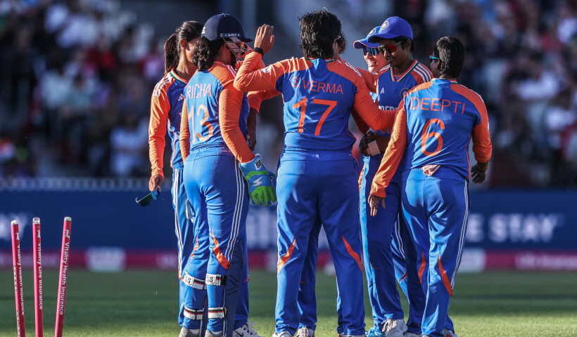 भारतीय महिला क्रिकेट टीम (तस्वीर क्रेडिट@TheKhelIndia)