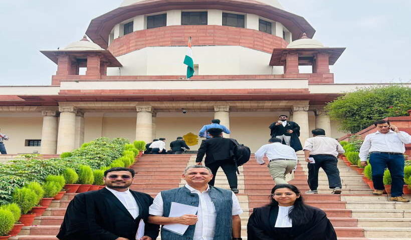 सुप्रीम कोर्ट में बिहार में एसआईआर प्रक्रिया को चुनौती देने वाली याचिकाओं पर सुनवाई (तस्वीर क्रेडिट@_Sudhaker_singh)