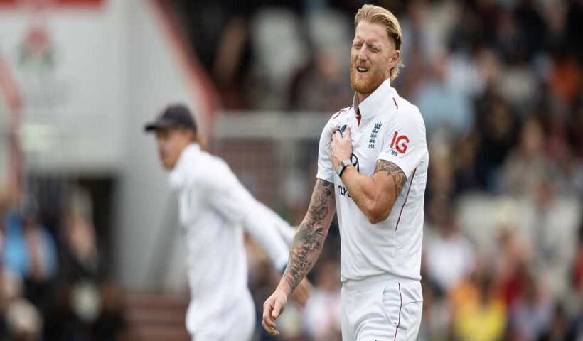 इंग्लैंड के कप्तान बेन स्टोक्स (तस्वीर क्रेडिट@RaviBarnwa24684)