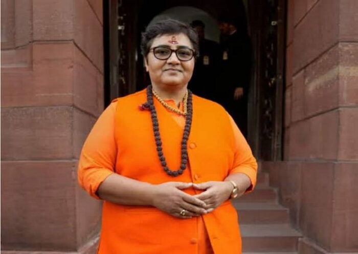 पूर्व भाजपा सांसद साध्वी प्रज्ञा सिंह ठाकुर (तस्वीर क्रेडिट@KhanNurul786)
