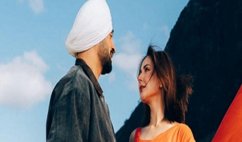 दिलजीत दोसांझ और पाकिस्तानी एक्टर हनिया आमिर