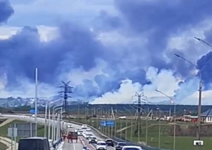 यूक्रेन ने रूस के हीलियम प्लांट पर किए ड्रोन हमले (तस्वीर क्रेडिट@garrywalia_)