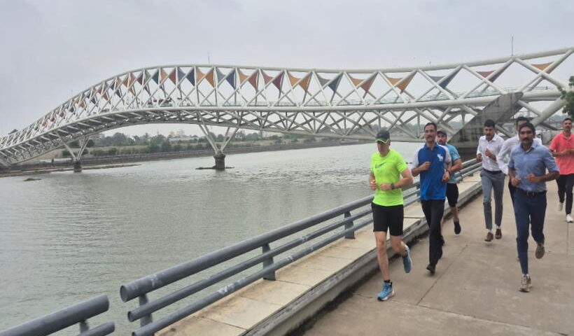 जम्मू-कश्मीर के मुख्यमंत्री उमर अब्दुल्ला का गुजरात दौरा (तस्वीर क्रेडिट@EvaVijay)