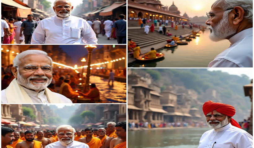 प्रधानमंत्री मोदी ने वाराणसी को दी 2200 करोड़ की विकास सौगात (तस्वीर क्रेडिट@jhiyabjp)