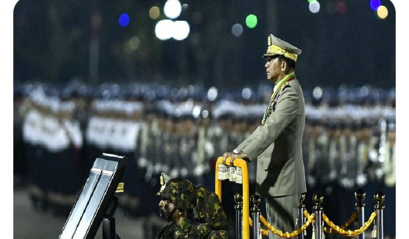म्यांमार में 28 दिसंबर 2025 को बहुदलीय आम चुनाव का पहला चरण आयोजित होगा (तस्वीर क्रेडिट@msbabu_x)