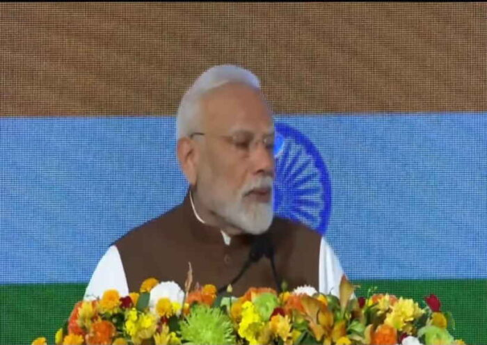 प्रधानमंत्री नरेंद्र मोदी (तस्वीर क्रेडिट@rajibshaw)