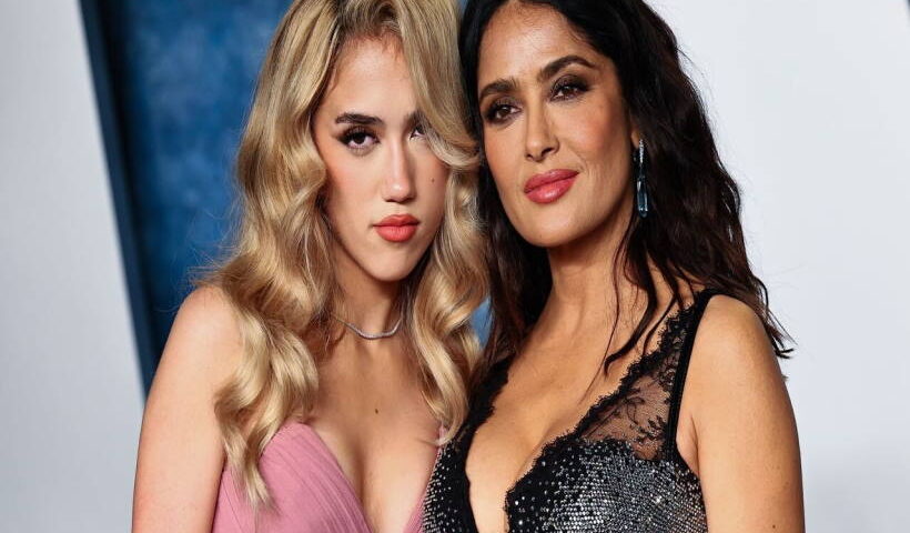 सलमा हायेक ने बेटी वेलेंटीना का 18वां जन्मदिन खास अंदाज में मनाया (तस्वीर क्रेडिट@topfamosashoy)