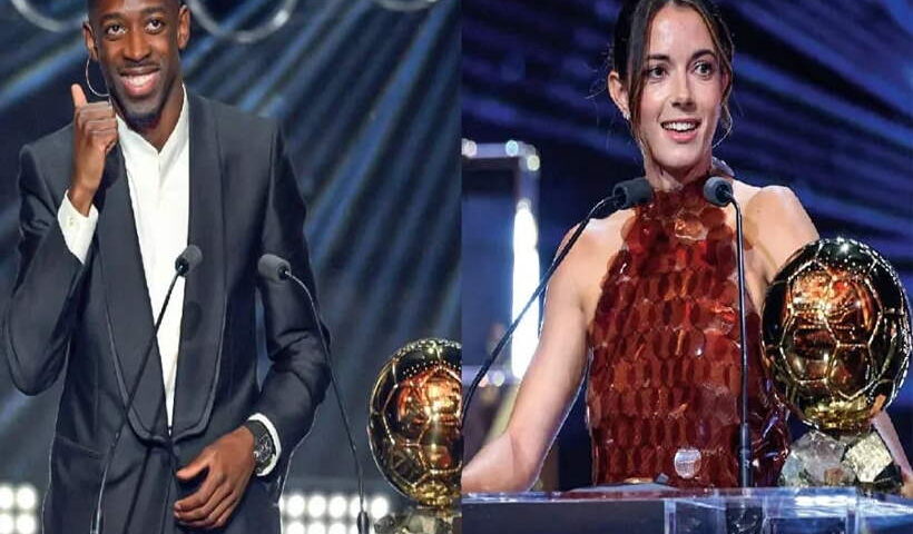 ओस्मान डेम्बेले और ऐताना बोनमाटी (तस्वीर क्रेडिट@airnews_calicut)