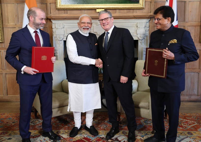 भारत-यूके आर्थिक साझेदारी (तस्वीर क्रेडिट@PMOIndia)