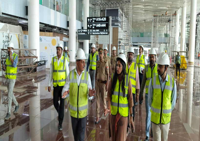 नोएडा इंटरनेशनल एयरपोर्ट का उद्घाटन 30 अक्टूबर को (तस्वीर क्रेडिट@dmgbnagar)