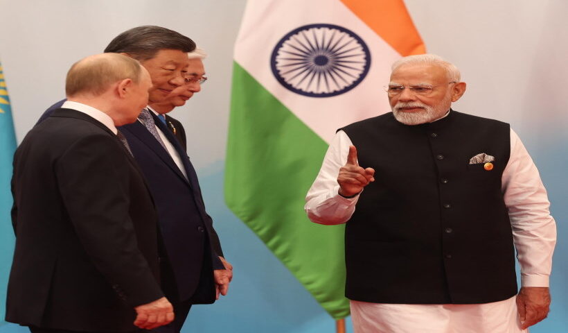 पीएम मोदी,पुतिन और जिनपिंग (तस्वीर क्रेडिट@mayankcdp)