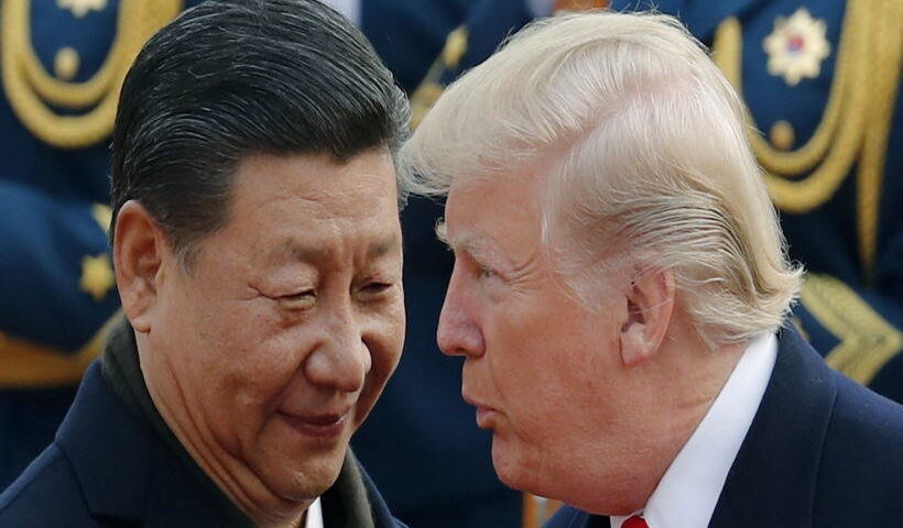 डोनाल्ड ट्रम्प और शी जिनपिंग