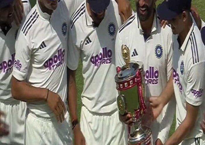 भारत ने वेस्टइंडीज को 7 विकेट से हराकर सीरीज 2-0 से किया क्लीन स्वीप (तस्वीर क्रेडिट@imArshit)