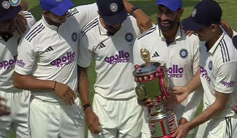 भारत ने वेस्टइंडीज को 7 विकेट से हराकर सीरीज 2-0 से किया क्लीन स्वीप (तस्वीर क्रेडिट@imArshit)