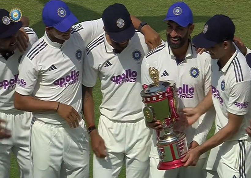 भारत ने वेस्टइंडीज को 7 विकेट से हराकर सीरीज 2-0 से किया क्लीन स्वीप (तस्वीर क्रेडिट@imArshit)