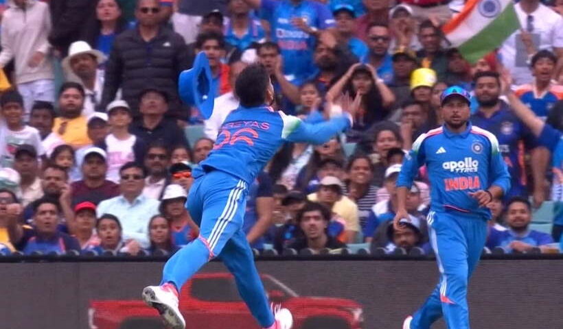 भारतीय क्रिकेटर श्रेयस अय्यर (तस्वीर क्रेडिट@Vipul_Espeaks)