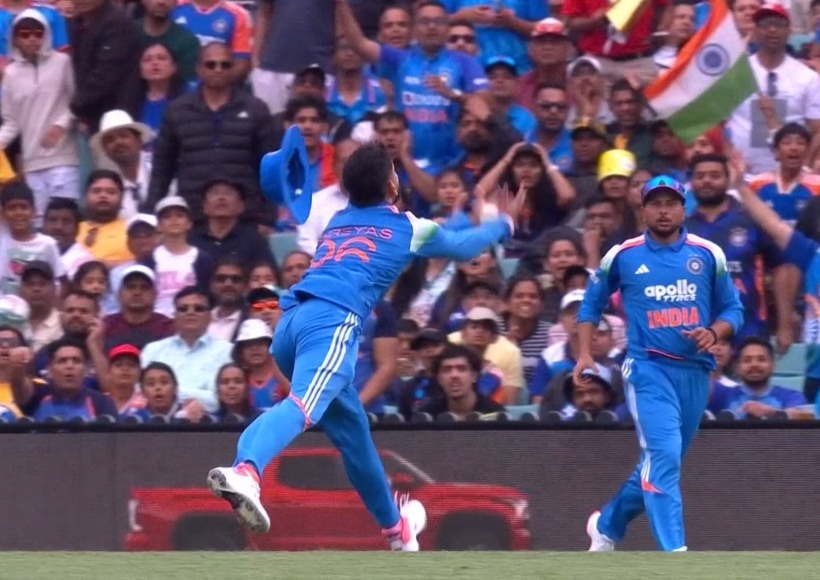 भारतीय क्रिकेटर श्रेयस अय्यर (तस्वीर क्रेडिट@Vipul_Espeaks)