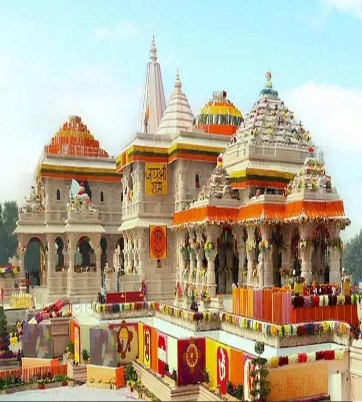 अयोध्या राम मंदिर (तस्वीर क्रेडिट@OpIndia_in)