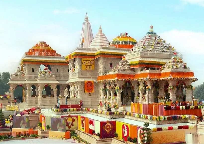 अयोध्या राम मंदिर (तस्वीर क्रेडिट@OpIndia_in)
