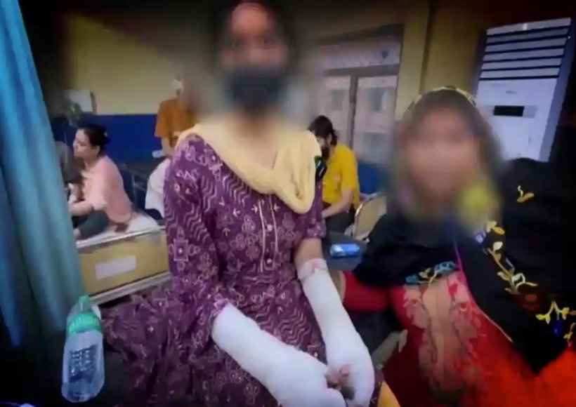 दिल्ली एसिड अटैक केस में नया मोड़ (तस्वीर क्रेडिट@BS_Prasad)