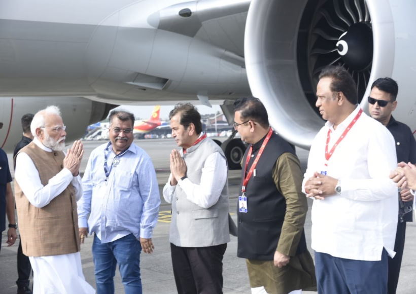 प्रधानमंत्री नरेंद्र मोदी (तस्वीर क्रेडिट@RaviDadaChavan)