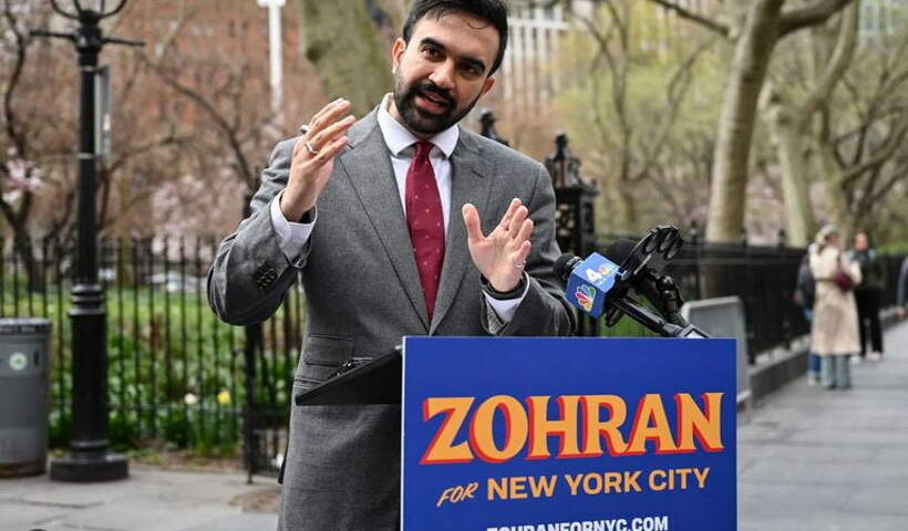 अमेरिका में डेमोक्रेट उम्मीदवार भारतीय मूल के जोहरान ममदानी (तस्वीर क्रेडिट@DrSrinubabu)