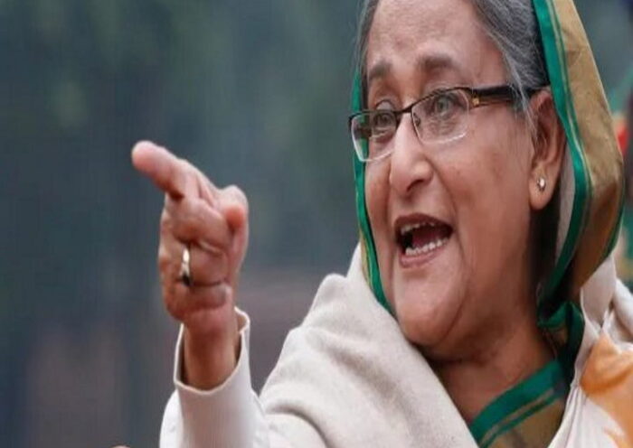 बांग्लादेश की पूर्व प्रधानमंत्री शेख हसीना (तस्वीर क्रेडिट@prasangikbharat)