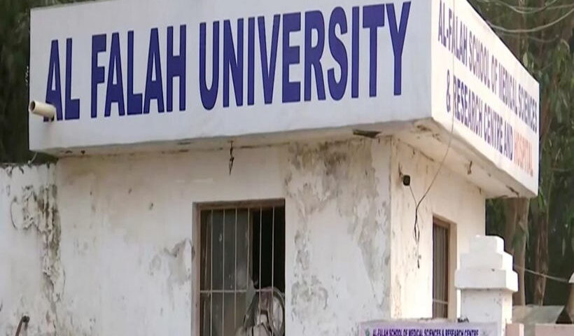 अल फलाह यूनिवर्सिटी पर ईडी की बड़ी कार्रवाई (तस्वीर क्रेडिट@awesh29)