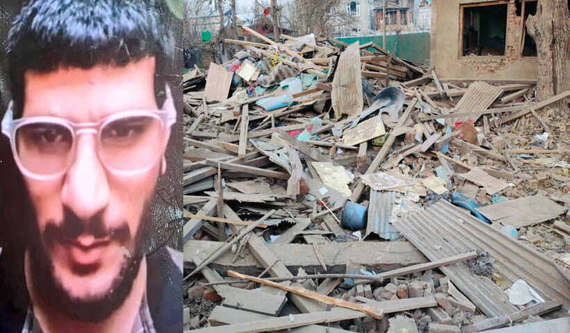 दिल्ली कार ब्लास्ट के आरोपी उमर मोहम्मद का घर ध्वस्त (तस्वीर क्रेडिट@Warlock_Shubh)