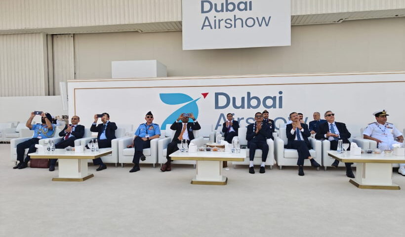 दुबई एयर शो 2025 (तस्वीर क्रेडिट@SethSanjayMP)